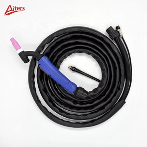 Đèn hàn TIG WP17 <span class=keywords><strong>Argon</strong></span> dài 4M, tay cầm <span class=keywords><strong>Trafimet</strong></span>, làm mát bằng khí, bộ đèn hàn hoàn chỉnh WP17 - Product Image 5