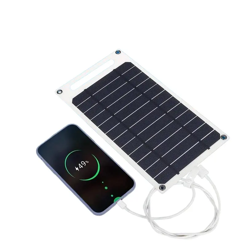 Mini esnek GÜNEŞ PANELI taşınabilir Monocrystalline Etfe esnek cep telefonu açık için GÜNEŞ PANELI 10watt 20watt 30watt