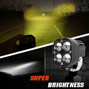 Super Bright 3 Inch 60W Cube <strong>LED</strong> Work Light With <strong>4</strong> Pod Lens for <strong>12V</strong> 24V Car SUV Truck Offroad Motorcycle <strong>Led</strong> Fog Driving Light - Product Image 6