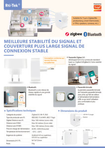 Беспроводной шлюз-концентратор TUYA Smart Zigbee 3,0 для умного дома с модулем wbrg1 и ZS3L с поддержкой Alexa Google BLE - Product Image 6