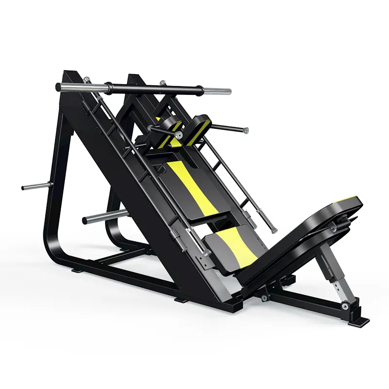 Spor ekipmanları ve makineleri çok fonksiyonlu spor makinesi bacak egzersiz bacak basın/hack slayt makinesi