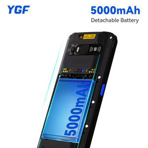 Oem 6 inch 5g mỏng cầm tay di động 2D Laser QR mã Android PDA Máy quét mã vạch 8GB RAM + 128GB Rom Octa-core 2.4GHz - Product Image 5