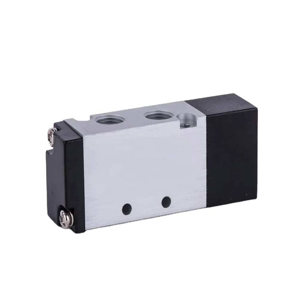 Airtac type 4A310 AC 220V Proportional Micro Solenoid Control 5 Way 2 Position 3/8" BSPT Single Air Piloted Pneumatic Valve