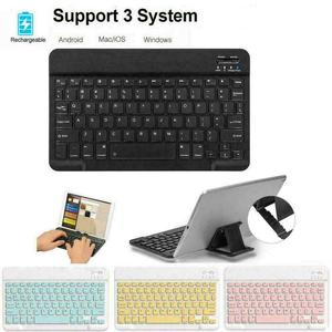 Venta al por mayor Mini USB Teclado inalámbrico con retroiluminación recargable para iPad IOS Android para Windows Tablet PC - Product Image 4
