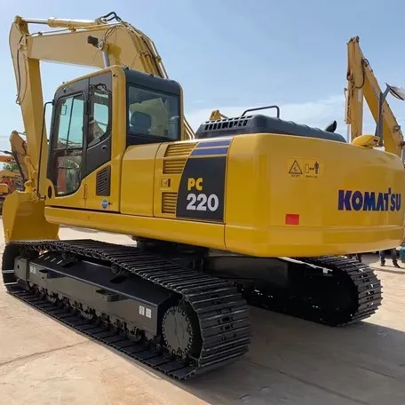 Japonya orijinal Komatsu PC200-8 kullanılmış ekskavatör/iyi fiyat 22 ton pc220 komatsu ekskavatör PC200-7 PC210-7 PC220-6 PC220-8 PC210-7