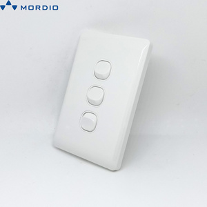 オーストラリアのライトスイッチ電気スイッチボードメーカーSAA3G2Way 10A Tomadas e Interruptores Wall Switch