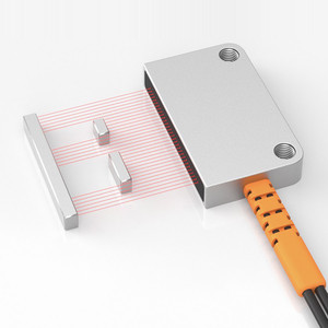Sensor de fibra óptica reflectante difuso de matriz Industrial Sensor de fibra óptica de detección de paso de objetos con fibra óptica - Product Image 1
