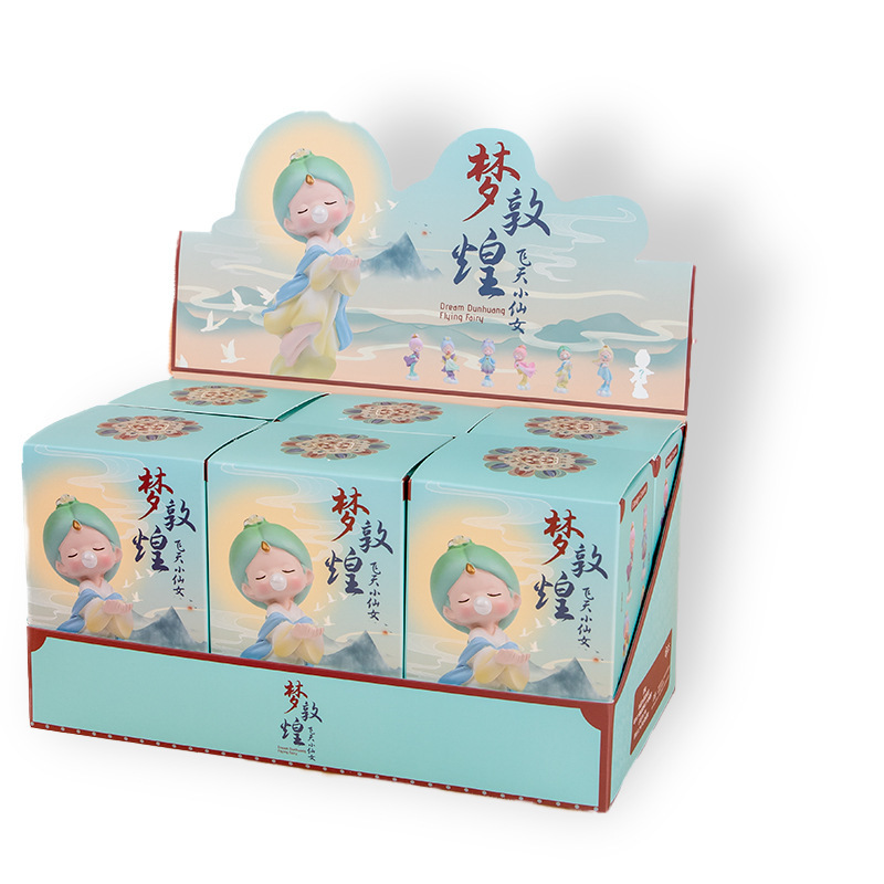 Conjunto de hadas voladoras Dream Dunhuang (6 piezas)