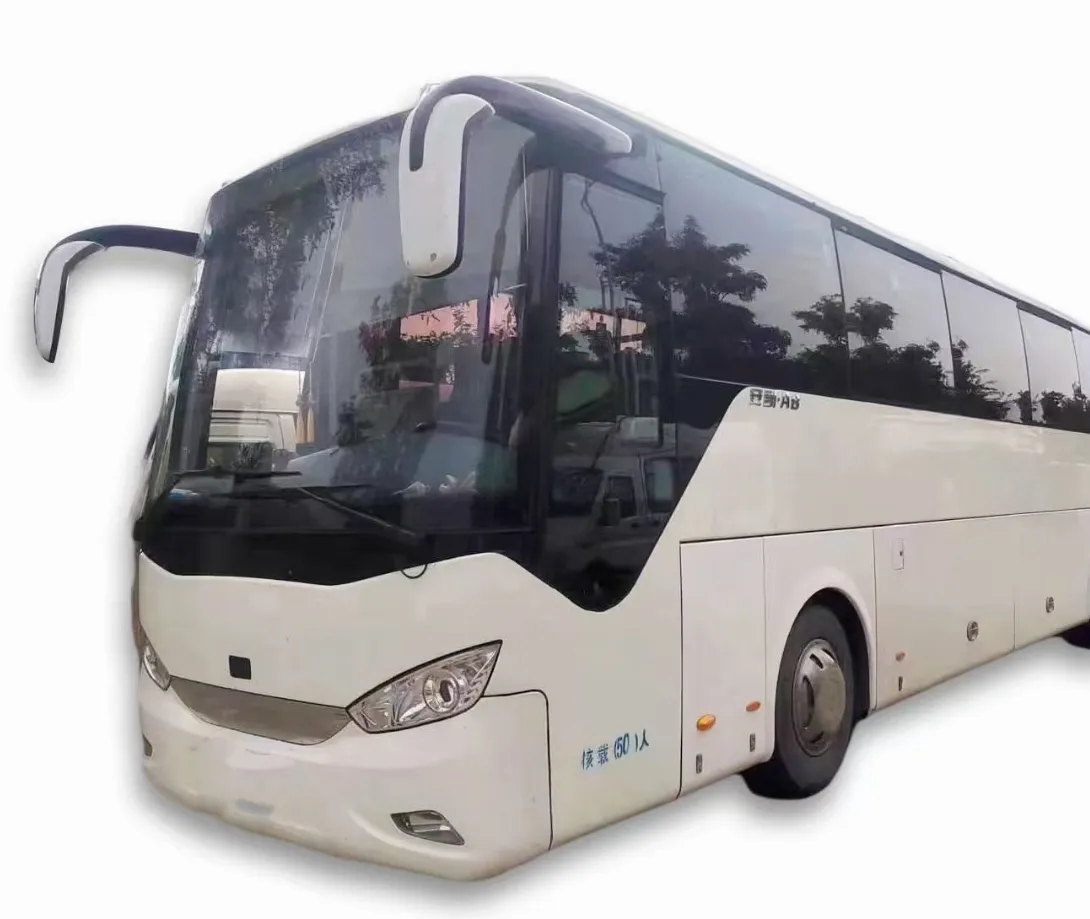 Б/у автобус дизельный двигатель 50 мест автобус для продажи