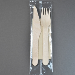 Одноразовая деревянная ложка - Product Image 2