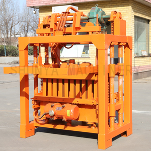 QM4-40优质小砌块联锁混凝土砖模空心砌块机械 - Product Image 2