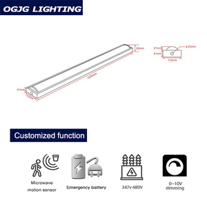 OGJG SAA ETL DLC Premium 2ft 4ft 5ft โคมไฟเพดาน Led,ผ้าคลุมบันไดตรงบันได - Product Image 2