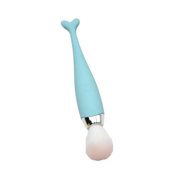 Dingfoo mainan seks vibrator kuas rias kuat Stimulator klitoris wanita getar Vagina