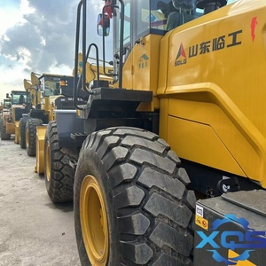 Cargadoras usadas SDLG L958F de 5 toneladas, venta Original de China, fuerte fuerza de elevación, eficiente carga frontal fácil, cojinete de Motor de núcleo de descarga