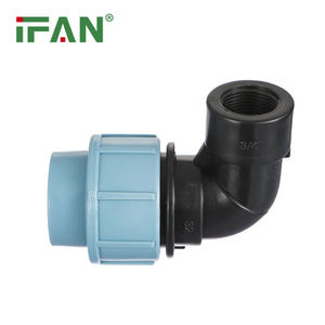 IFAN <strong>ASTM</strong> D3035 HDPE Pipe Fitting Blue HDPE <strong>Water</strong> Pipe Fittings 20-110MM Socket HDPE Compression Fittings - Product Image 6