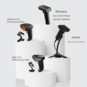 Portable Wireless <strong>Qr</strong> <strong>Code</strong> Reader 2D Bar <strong>Code</strong> Scanners Automatic Manumal <strong>Scanning</strong> Machine for Alipay Passport Reader - Product Image 3