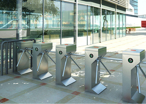 304 Edelstahl Gesichts erkennung Sicherheit Stativ Zugangs kontrolle Drehkreuz Tor - Product Image 4