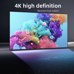 4K de alta definición montado en la pared marco gris ALR Screen100 120 150 pulgadas borde 1cm Alr Pet marco fijo Pantalla de proyector - Product Image 2