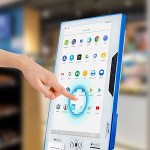 SSwipe Card <strong>Reader</strong> Flat Touch Screen Rfid/nfc Card Qr Barcode Scan Cashless Payment Self Order Pizza Kiosk Machine - Product Image 6