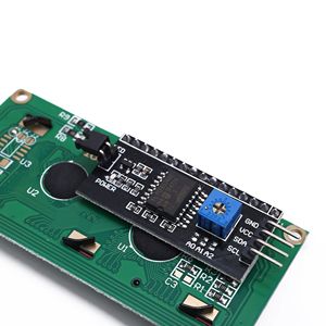 LCD1602A Blau/Grüner Bildschirm IIC/I2C LCD-Modul Kompatibel mit Arduino R3 LED-Bildschirm anzeige mit Hintergrund beleuchtung