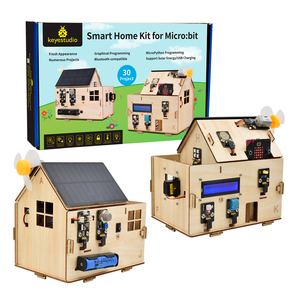 DIY Smart Home Kit Roboter Starter Automatisierung projekte Programmier bares Holzhaus-Lernkit für Arduino für Micro bit für ESP32