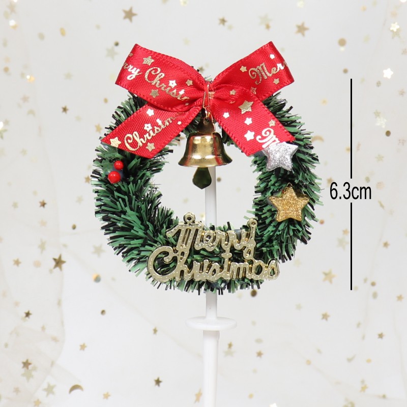 Vert- Couronne de Noël 6