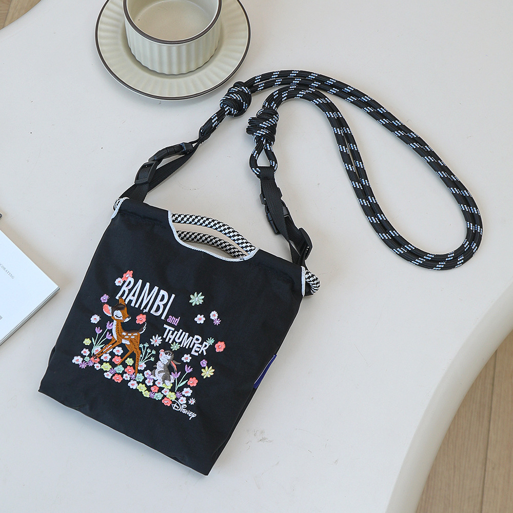 Black flower deer mini - mini style bag only