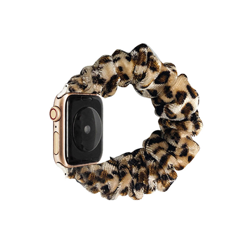 Velvet leopard print