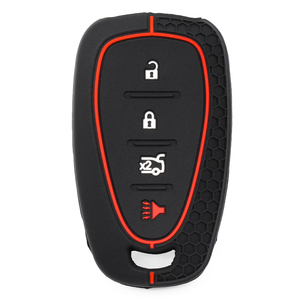 ソフトシリコーンキーカバーケースC-hevyトラバースクルーズ用C-hevrolet Equinoxマリブ4ボタンSilverado車スマートキー - Product Image 5