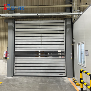 1.5 mm Thick Panels Robust Simple Hard Fast Roll up Door with Insulated Spiral Design - Product Image 3