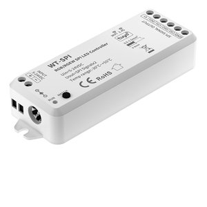 WT-SPI программируемый WS2811 WS2812B WS2813 WS2815 RGBIC пикселей WIFI светодиодный контроллер DC5-24V - Product Image 1