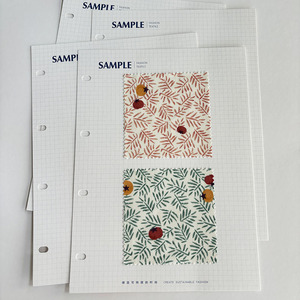 Bốn lỗ thư mục tập tin thư mục biểu tượng tùy chỉnh treo thư mục tùy chỉnh các tông thư mục thẻ giấy cho vải mẫu hiển thị - Product Image 1