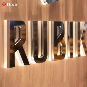 Benutzer definierte Marke Logo Led Sign Board Außenwerbung Luminous Led Backlit Letter Sign For Business - Product Image 2