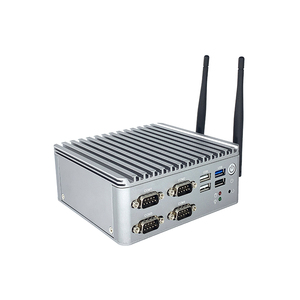 PC sin ventilador industrial J1900 Mini computadora Dual Lan 4 * COM Computadora de escritorio de oficina Windows 11pro Linux OS - Product Image 6