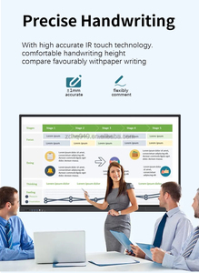Zdhq Interactieve <span class=keywords><strong>Smart</strong></span> <span class=keywords><strong>Tv</strong></span> 55-Inch 20-Punts Touchscreen Android Windows Os Digitale Bewegwijzering Educatief Gebruik 4Gb Ram 32Gb 4K Uhd - Product Image 3