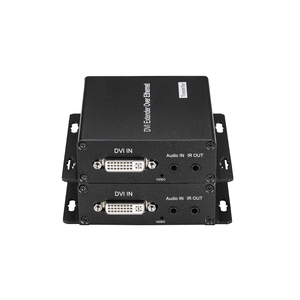 Extensor DVI, emisor de red Ethernet, repetidor, transmisor, receptor, 120m, 1080P sobre Cat5/5E/6 RJ45 para enrutador TCP IP, CCTV LKV373 - Product Image 3