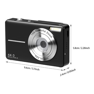 Taşınabilir 44MP dijital kamera, 16X Zoom, 2.4 "IPS ekran, 1080P Video, tip-c, Webcam fonksiyonu, seyahat ve günlük kullanım için Ideal - Product Image 1