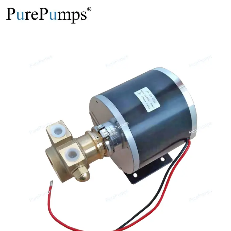 Moteur à courant continu machines de coupe eau de refroidissement pompe à palettes rotative haute pression