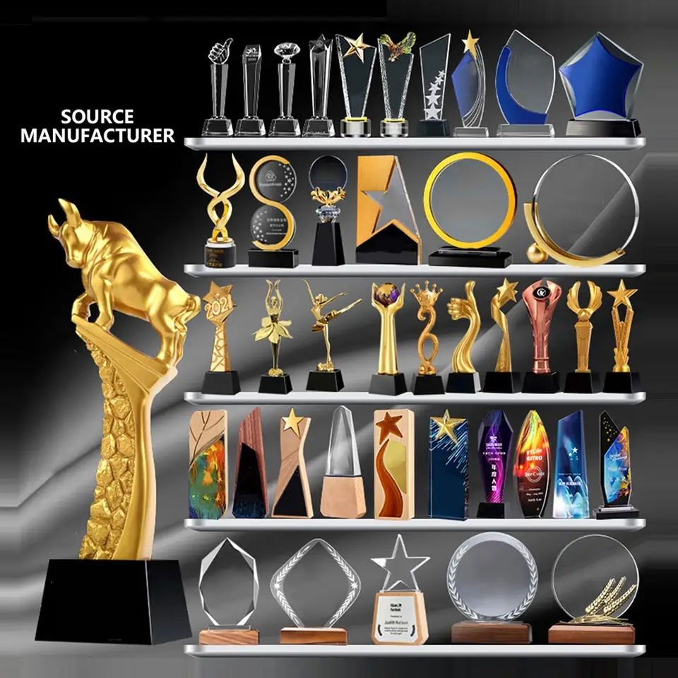 Medallas de trofeo personalizado