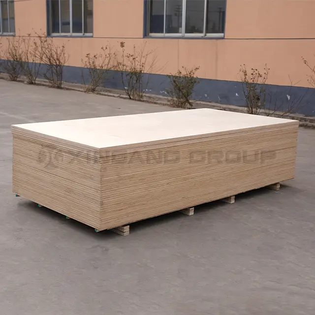 Precio de fábrica 18mm 4x8 Hoja de madera contrachapada de abedul báltico blanco para muebles