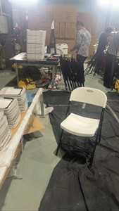 Bán Hot Nhà Hàng Bàn Ghế Cưới Kim Loại 6ft Nhựa Gấp Bảng - Product Image 3