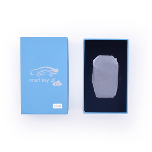กุญแจรีโมทรถยนต์อัจฉริยะหน้าจอ LCD สีแดง,รีโมทกุญแจรถยนต์อเนกประสงค์พร้อมปุ่มเริ่มต้น PKE ปุ่มเดียวกุญแจรีโมทรถยนต์ - Product Image 5