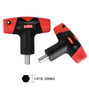 Mekanik t-kolu altıgen anahtar anahtarı 1/4 tork aracı 0.6nm-6Nm allen anahtarı seti hex anahtar - Product Image 2