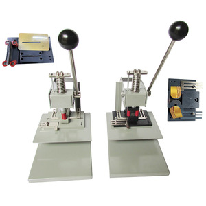 Manual Oval <strong>Oblong</strong> Square Slot <strong>Hole</strong> Punching Machines Leather PVC Card Metal Sheet Eyelet Die <strong>Hole</strong> Punching Machine - Product Image 2