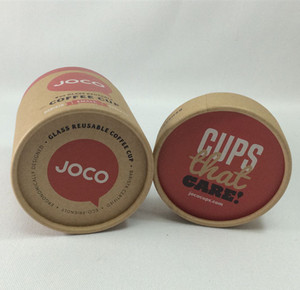 100%Natural Craft Paper Tube for Food Packaging Loose Leaf Tea Coffee Bean Cardboard Cylinder Container Food Round Cardboard <strong>Box</strong> - Product Image 5