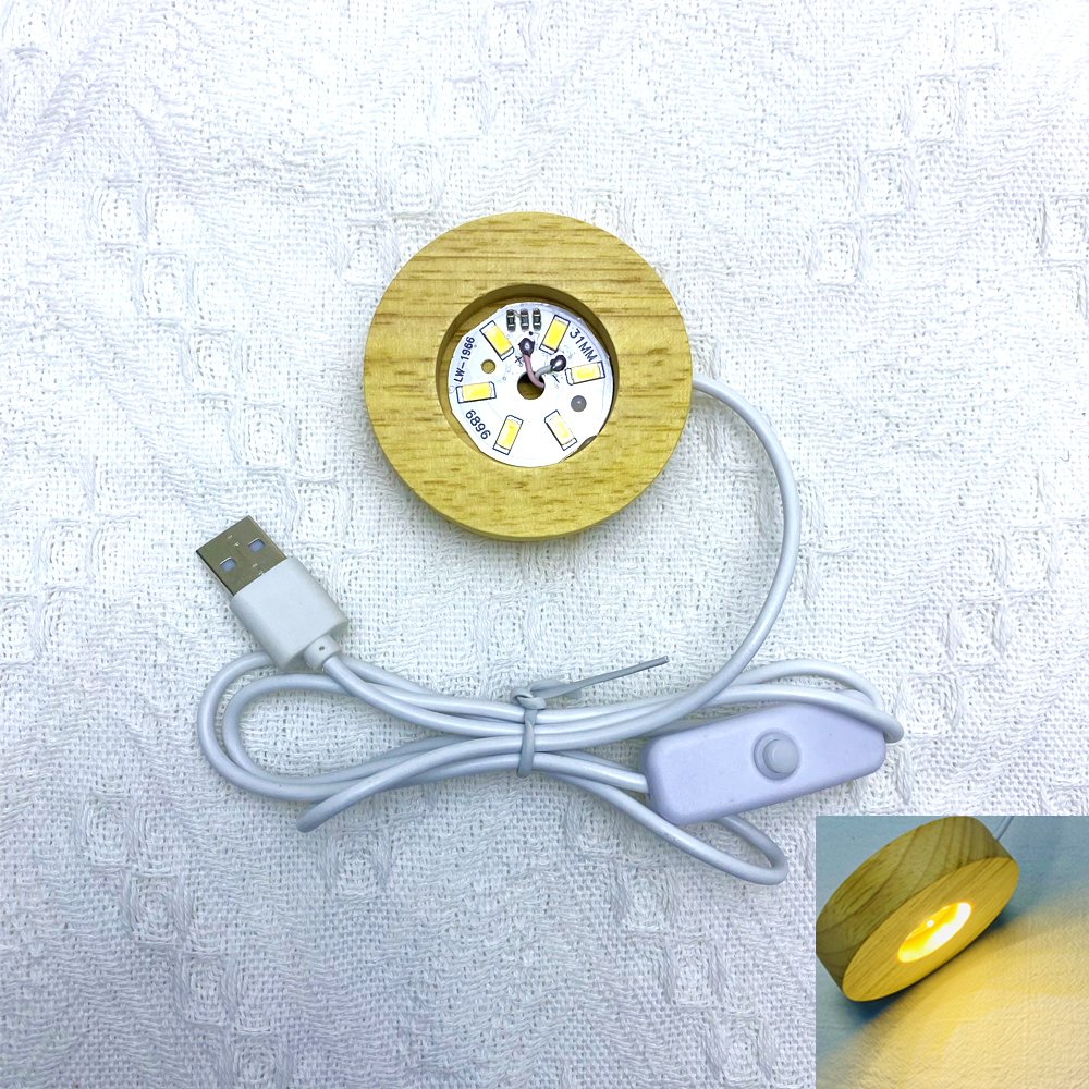 USB5V Warm-white 6*2cm