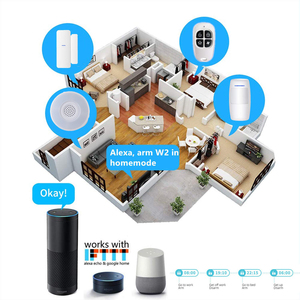 Tuya akıllı ev güvenlik alarm sistemi desteği Alexa ve Google ev - Product Image 4