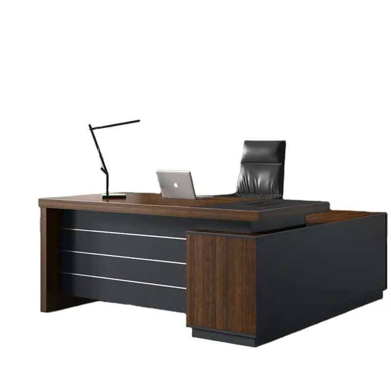 Home Office Schreibtisch Moderner Luxus Massivholz Elektrischer Schreibtisch Benutzer definiertes Logo Eisen Büromöbel Klapptisch 1 Set