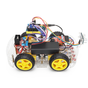 Tscin buny Vier-Wege-Tracking-Hindernis vermeidung BLE Car Robotic Starter Kit für Kinder für Arduino Programming Robotic Car - Product Image 5