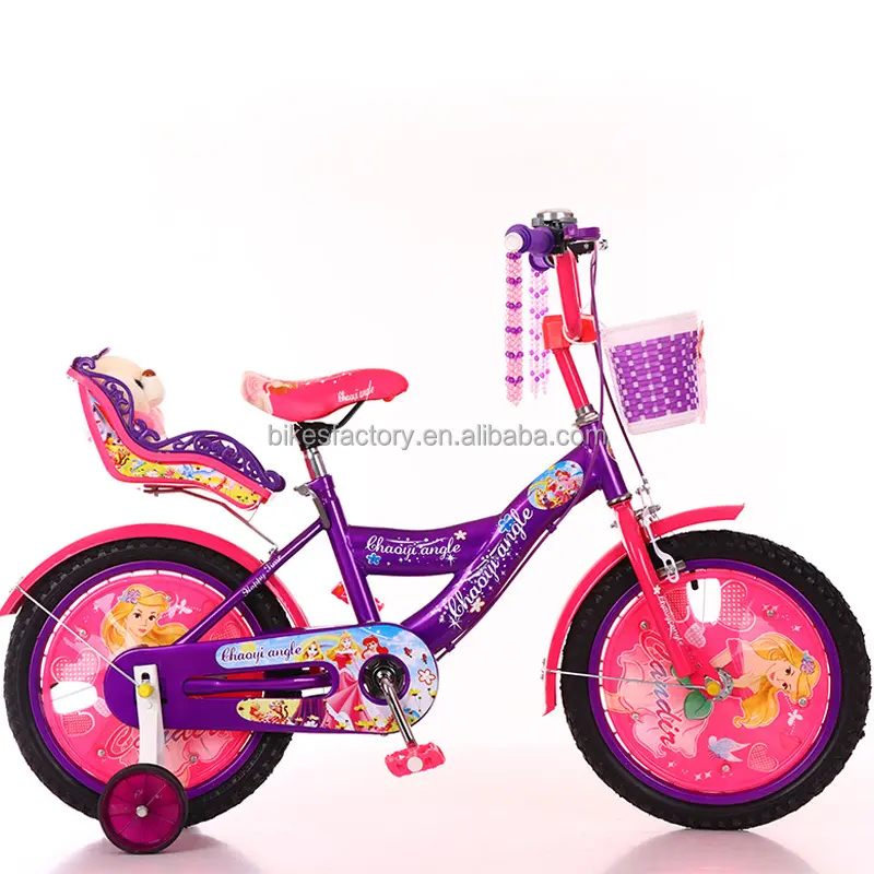 뜨거운 판매 가격 12 인치 16 인치 소녀 스타일 어린이 자전거 소녀 자전거